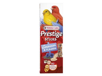 VL Prestige Sticks pro kanáry Superseeds&Flowers 2x30g