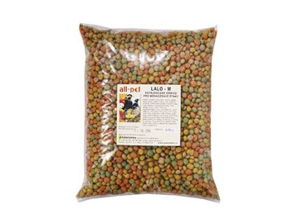 Krmivo pro Ptáky All LALLO-M extrudované 0,75kg