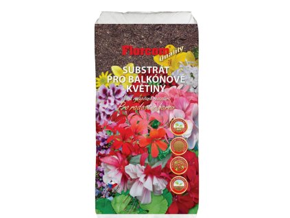 Florcom substrát pre balkónové kvety Quality 50 l