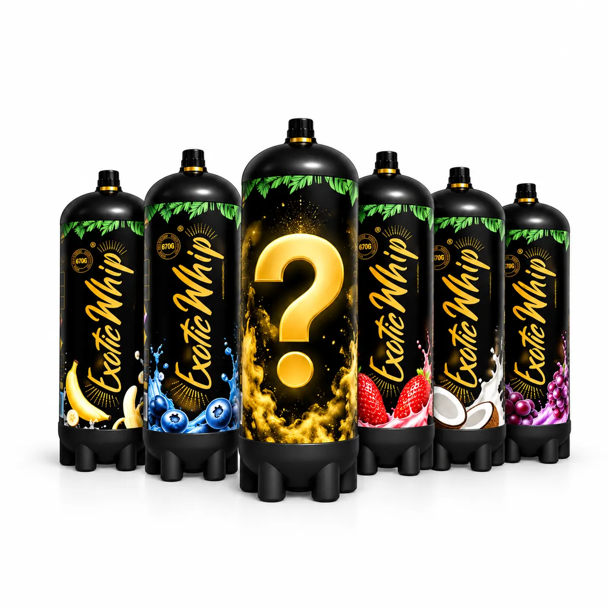 Exotic Whip - 670g - Mystery Pack 6ks