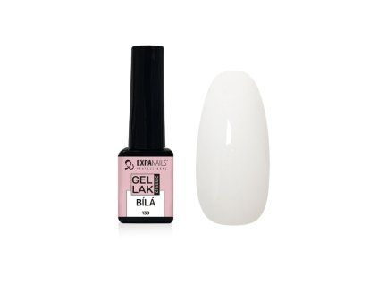 EXPA nails UV/LED Gel lak Bílá 5 ml