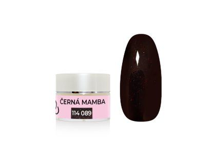 EXPA nails UV/LED Gel barevný Černá mamba 5 g