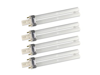 UV zářivka 9W (Rychlý start) - Sada 4ks