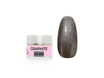UV/LED gel barevný - GRAPHITE  5 g