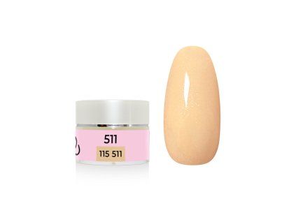 UV/LED gel barevný - č.511  5 g