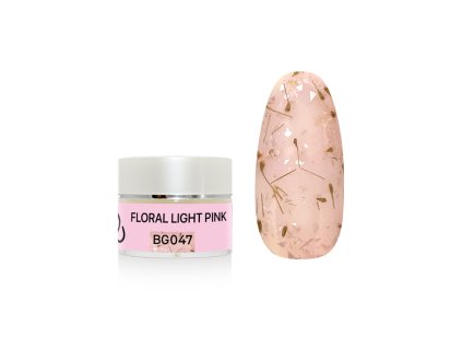 BG047 UVLED gel barevný Floral Light Pink