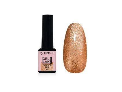EXPA nails UV/LED Gel lak Ginger Tea třpyt 5 ml
