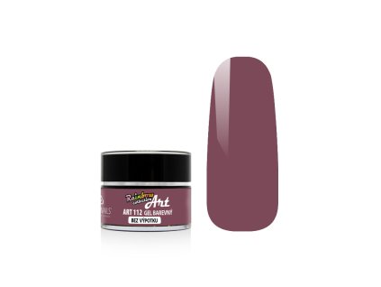 21424 uv led gel barevny art hnedy 5g bezvypotku