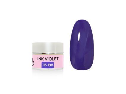 EXPA nails UV/LED Gel barevný Ink Violet perleť 5 g