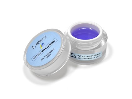 UV/LED gel Ultra whitening finish - závěrečný (Gramáž 50 g)