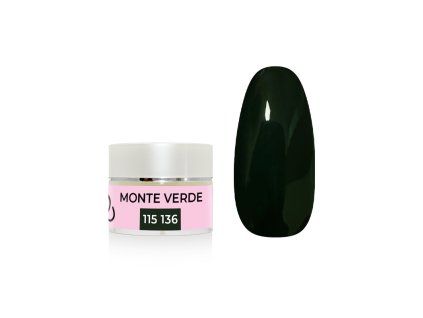 UV/LED gel barevný - Monte verde 5 g