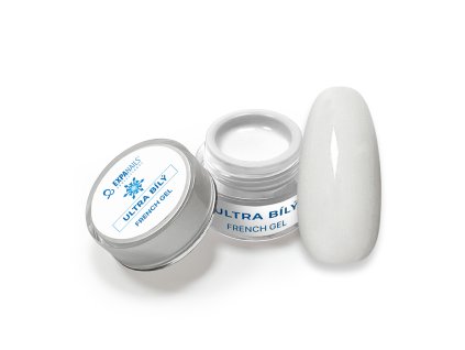 Uv Gel French White/francie - Ultra bílý (Gramáž 15 g)