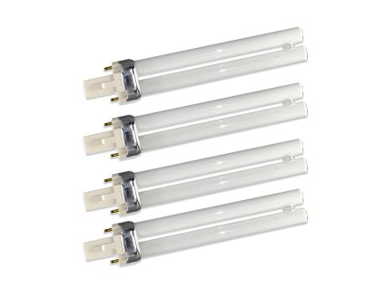 UV zářivka 9W-L (Pomalý start) - Sada 4ks