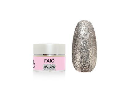 UV/LED gel barevný - FAIÓ třpyt 5 g