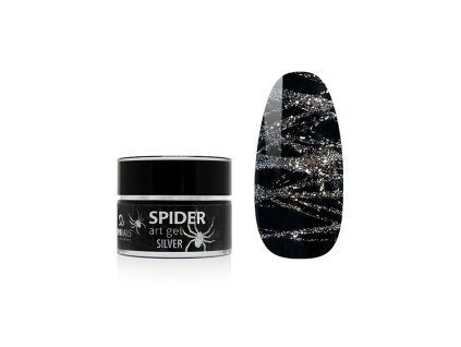 UV/LED gel Spider Art - Silver 5 g