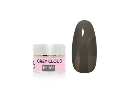 115286 UVLED gel barevný Grey Cloud