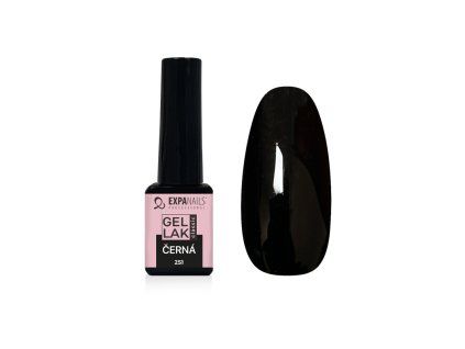 EXPA nails UV/LED Gel lak Černá 5 ml