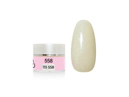 UV/LED gel barevný - č.558 5g - modrá perleť