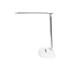 Stolní LED lampa 7W - Stříbrná/Bílá (nastavitelná teplota)
