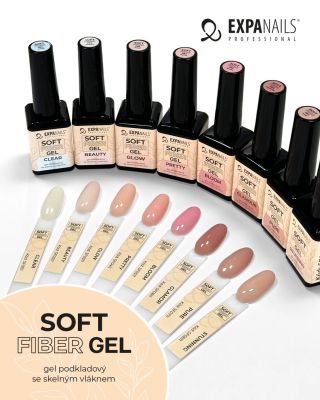 Novinka☀️ 💞 Soft Fiber gely 💞 pružná podkladová báze s viditelnými vlákny. Má řidší konzistenci a je ideální podklad pod...