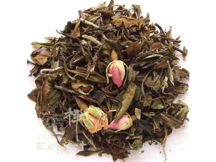 Aromatizovaný čaj Pai mu tan Rose