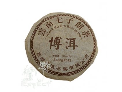 Čaj Pu Erh Yunnan Pu Erh Ming Qiang Cake 2018_tmavý typ 100g