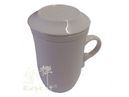 bylináček China porcelán bílý 10cm