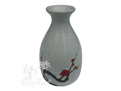 karafa saké China porcelán Plum Blossom 13,5cm