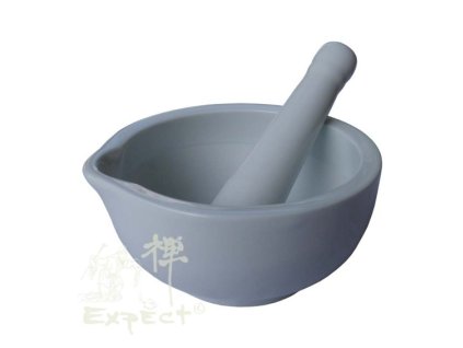 hmoždíř China porcelán bílý 15cm