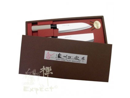 Nože Japan set Nakiri + Santoku, Sekiryu
