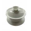 Zhong (Gaiwan) miska na čaj / bílý porcelán/