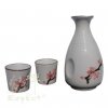 souprava saké China porcelán Sakura 5ks