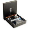 souprava Sushi set black flowery