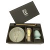 matcha set flower