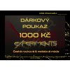 Dárkový poukaz Vánoce v hodnotě 1000 Kč