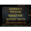 Dárkový poukaz Vánoce v hodnotě 1000 Kč