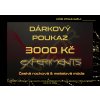 Dárkový poukaz Vánoce v hodnotě 3000 Kč