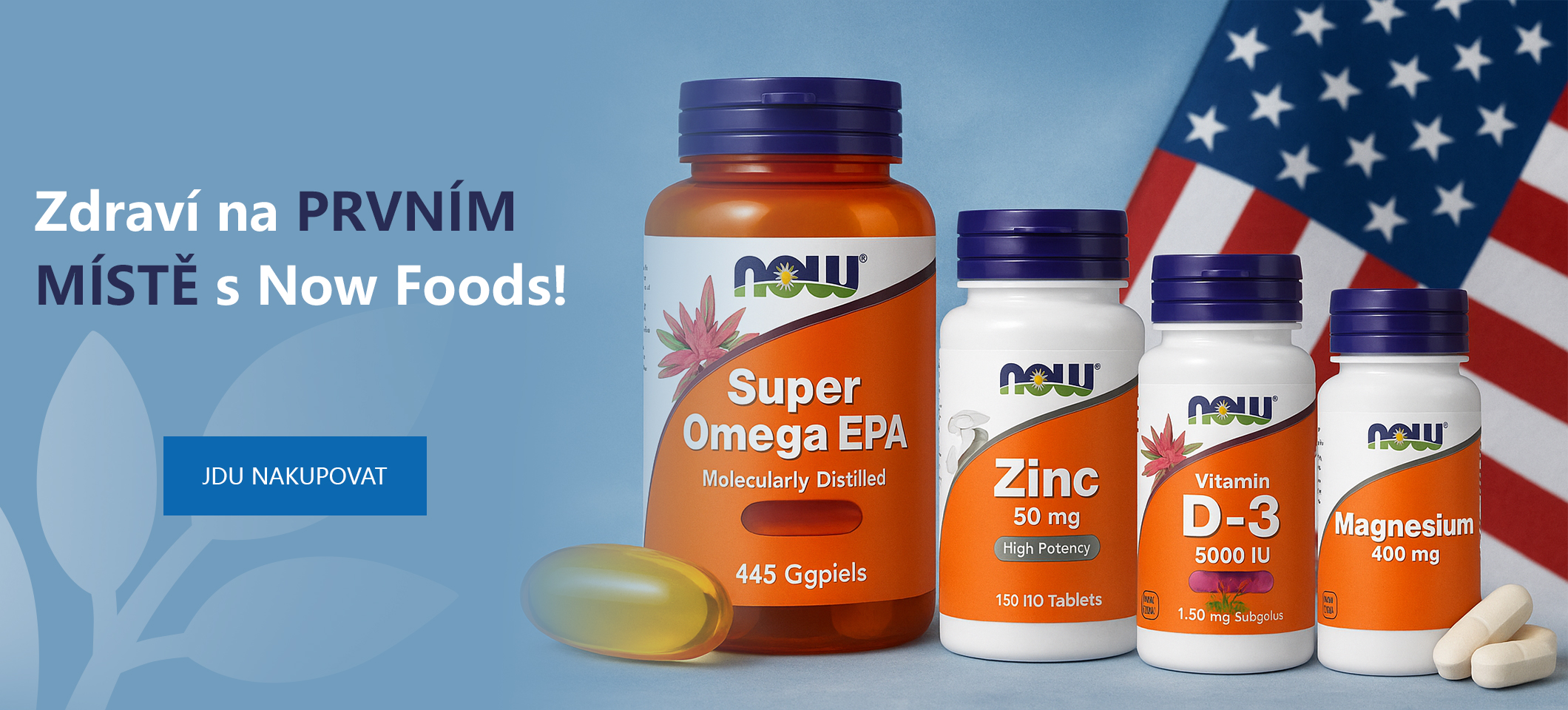 Now Foods právě u nás k dostání