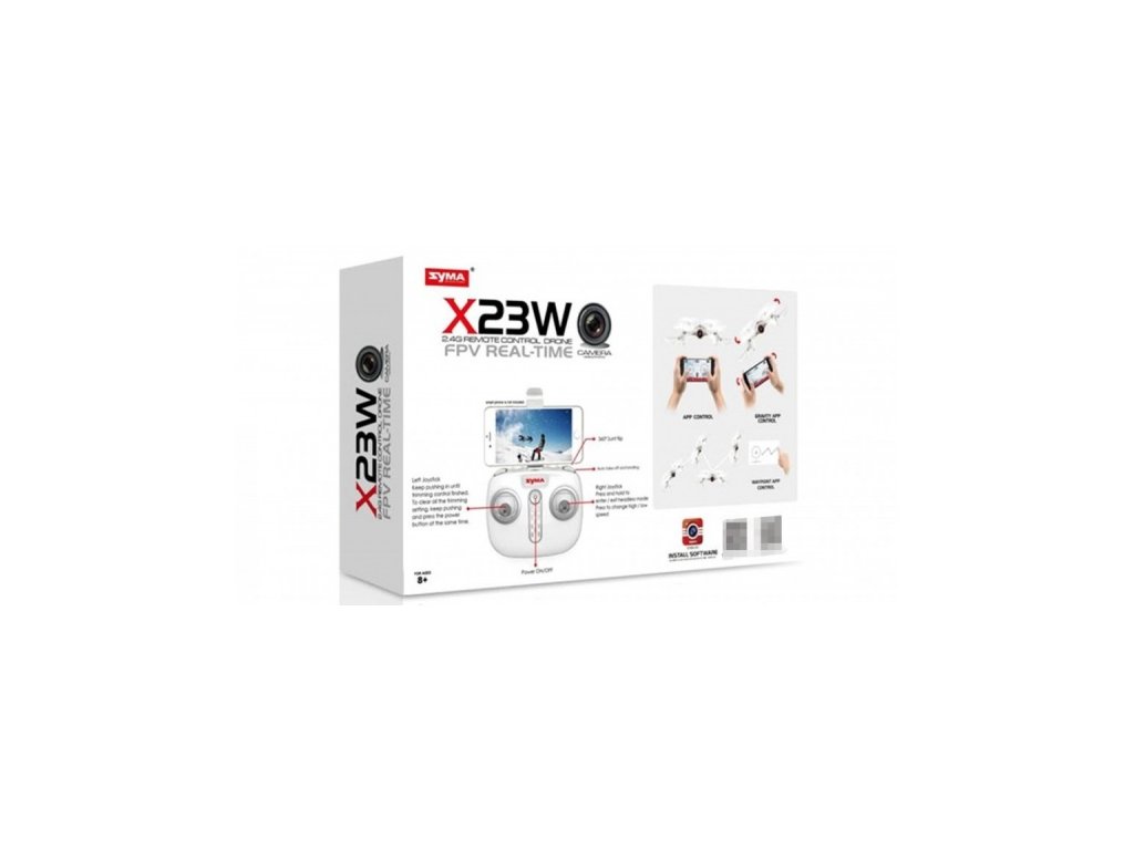 Remote Control Drone Syma X23w Quadrokoptera Syma X23W S Kamerou