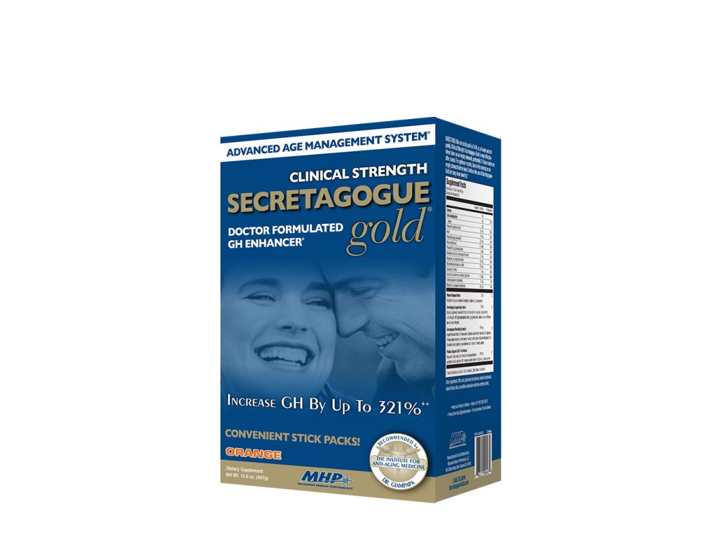 MHP Secretagogue Gold - Formule proti stárnutí 30 Balení (Příchuť Pomeranč)