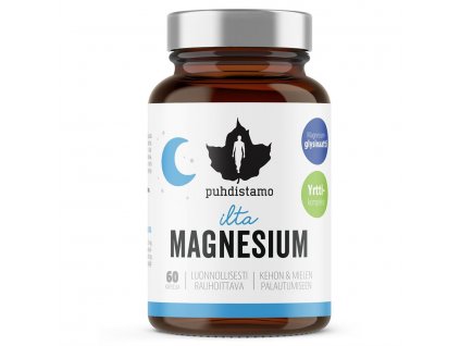 1 Night Magnesium Puhdistamo 60 kapsli