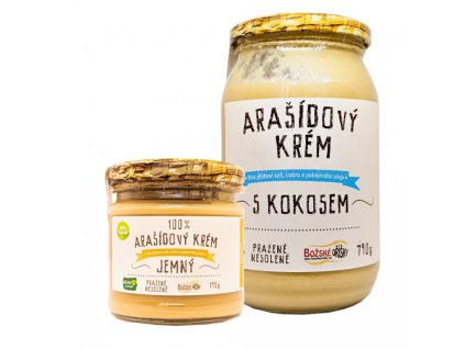 Ořechové krémy 1+1 ZDARMA