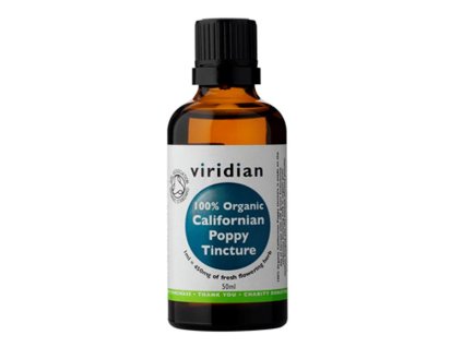 1.californian poppy tincture 50 ml organic