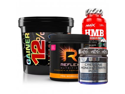 balicek gainer hmb pre workout crea