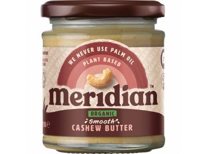 1 Meridian Organic smooth cashew 170g front