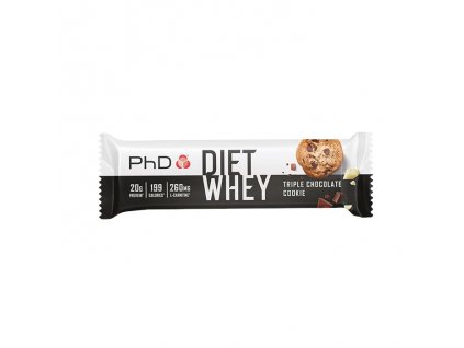 diet whey bar 65g triple chocolate cookie