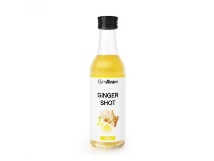 Zázvorový shot - GymBeam (Příchuť bez příchuti, Balení (ml) 9 x 50 ml)