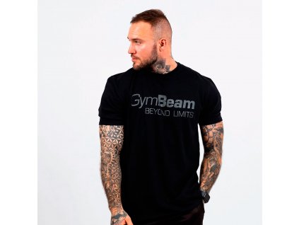 mens t shirt beyond limits black gymbeam 3