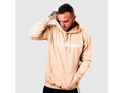 pro hoodie sand gymbeam 3