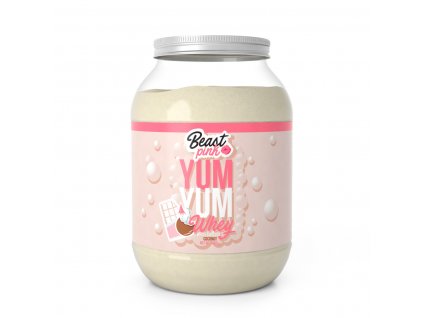 yum yum white chocolate coconut 1000 g beastpink